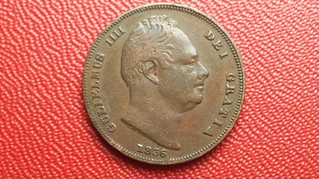 1 farthing 1836 Royaume-Uni - Guillaume IIII - KM# 705 2