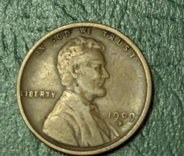 1909-s vdb lincoln cent wheat penny