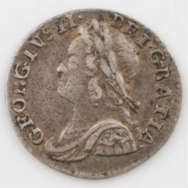 George II Silver Penny Maundy Money 1760