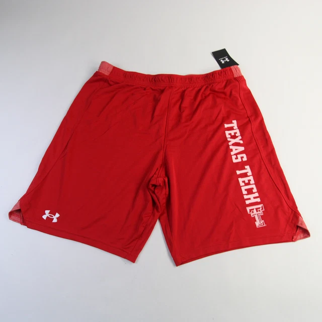 Texas Tech Red Raiders Under Armour Athletic Shorts Men's Red New