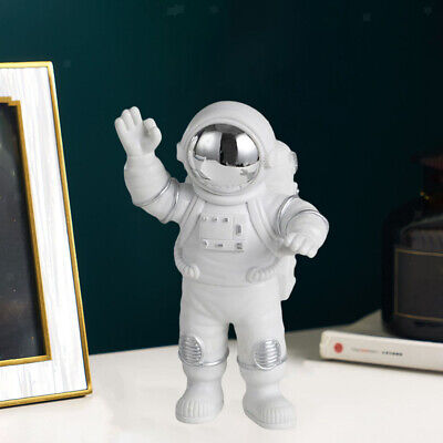 Figurine Di Astronauta In Resina Scultura Stristene Miniature In Argento In