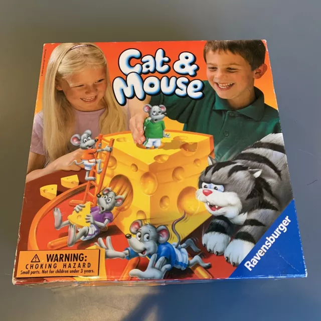 How To Play The Game Cat & Mouse Board Game, 2003 Ravensburger 