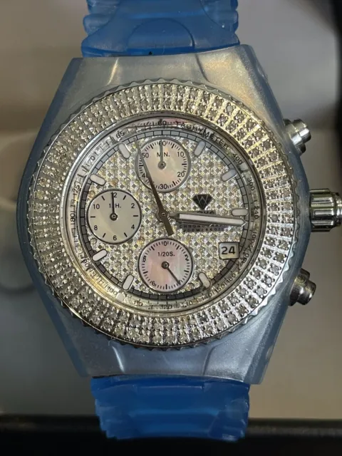 Aqua Master Diamond Chronograph Watch
