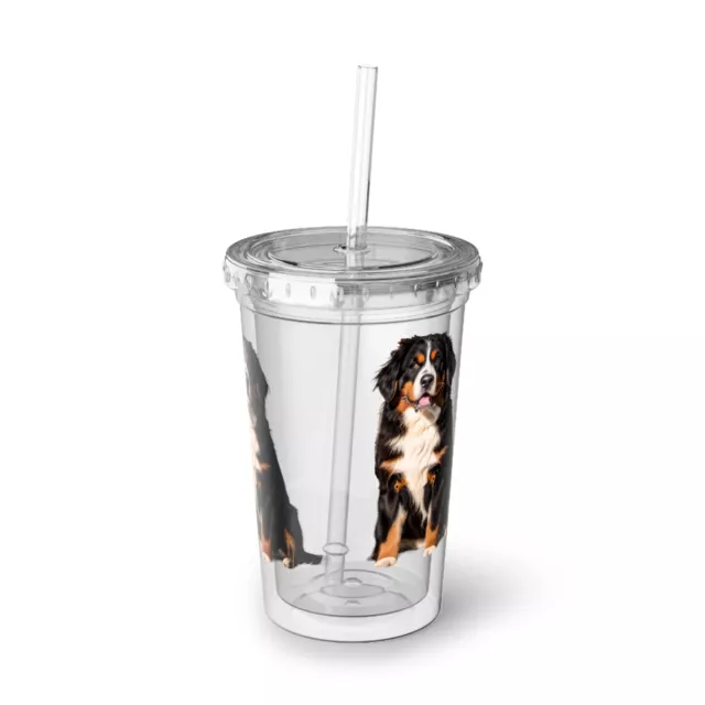 Bernese Mountain Dog Suave Acrylic Cup