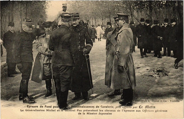 CPA AK Militaire Le Generalissime Michel et le General (361853)