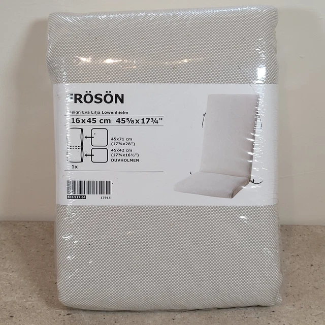 Froson Ikea Cover per Sedile/Schienale Esterno Beige 116x45cm