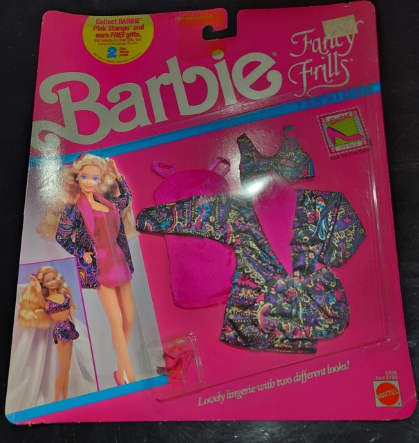 RESTYLESD A BIT 1989 DOLL LINGERIE Panty And Bra  Of Fancy And Frills Barbie Fashions Lingerie I.153409634