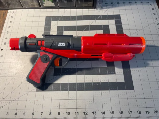 Star Wars Rogue One Nerf Imperial Death Trooper Blaster Dart Gun; Red (D)