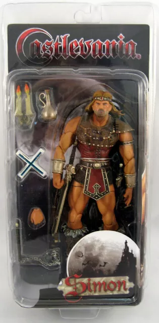 CASTELVANIA Simon action figure NECA player select NUOVA RARA Gd42