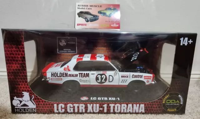 1:24 DDA609 Holden HDT LC GTR XU1 Torana #32D Peter Brock 1971 Bathurst 500