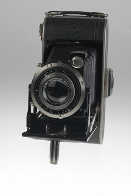 Agfa Billy COMPUR SOFFIETTI fotocamera con Agfa-Anastigmat APOTAR 1:4,5/10,5cm #509700 