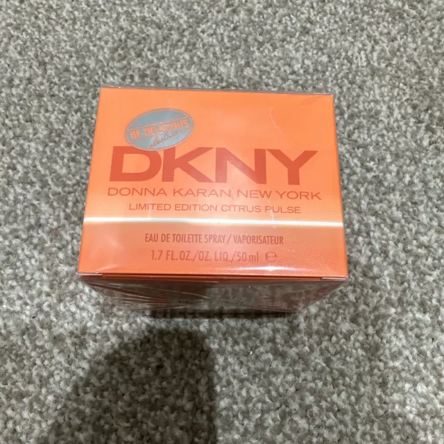 Rare DKNY Be Delicious Electric Citrus Pulse EDT 50ml Discontinued New & Sealed