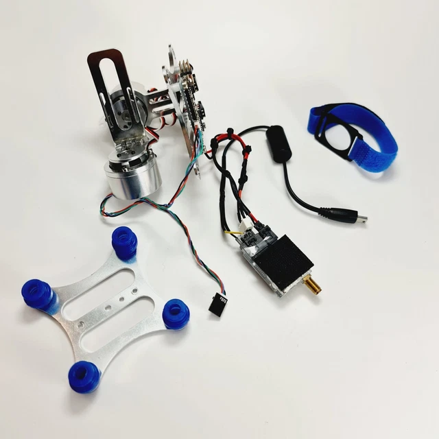 Cardán DJI Phantom 1 con transmisor de video de 5.8ghz para GoPro con cable con antena