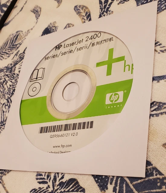 HP LaserJet 2400 series Printer Drivers & Software CD Disk HP LaserJet 2400 series Printer Drivers & Software CD Disk