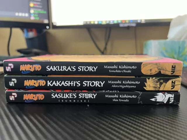 Naruto Stories Set | Sakura's Story | Sasuke's Story | Kakashi's Story | 