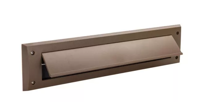 Letterbox Draught Excluder Brown With Flap