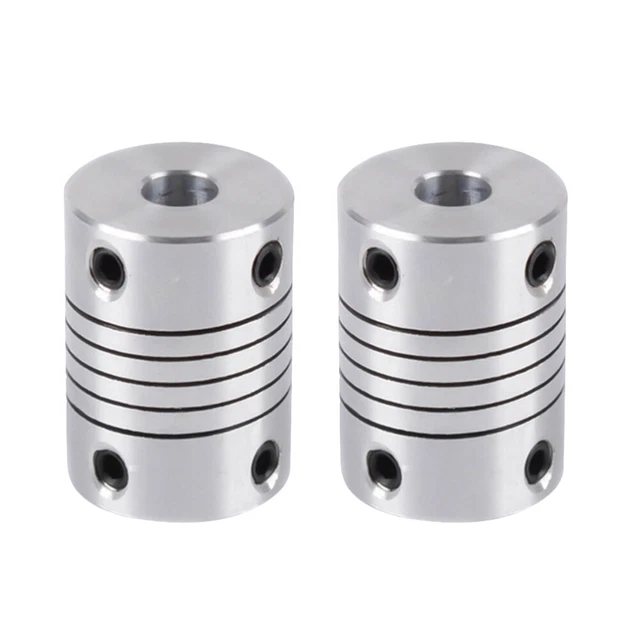 10 Giunti Flessibili Per Albero Da 5mm A 8mm In Lega Di Alluminio Per Motori NEMA 17 E Stampanti 3D - 4