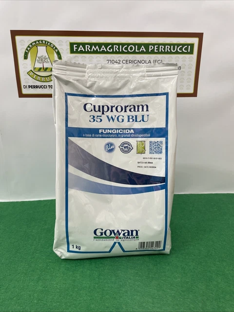 IDRORAME FLOW da 1 lt fungicida biologico a base di rame contro IDRORAME FLOW da 1 lt fungicida biologico a base di rame contro