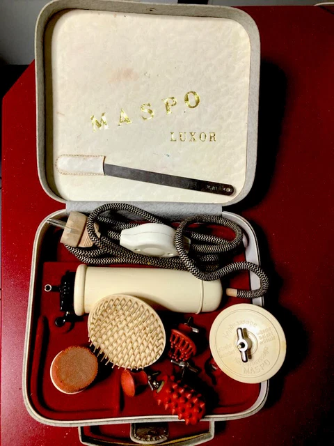 ⚠️ altes Körper-Massagegerät ! Model „ MASPO LUXOR „ Elektronik funktioniert ☝️