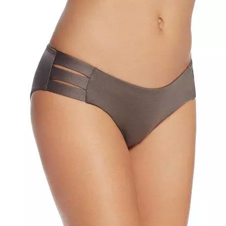 NWT Vitamin A Mineral Emelia Triple Strap Bikini Bottom 10 Large ymr2823