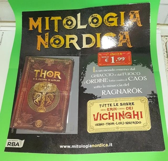 LIBRO MITOLOGIA NORDICA Thor E Il