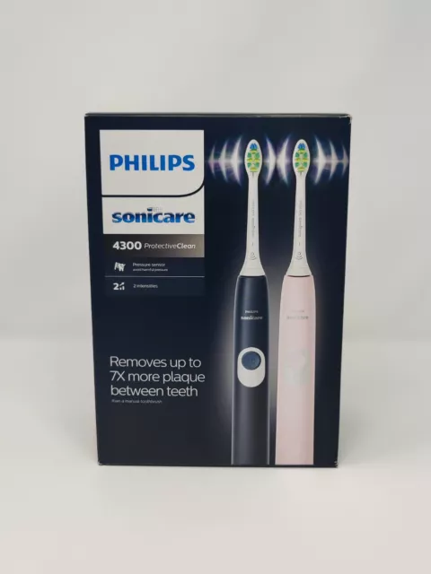 Philips Sonicare 4300 Doppelpack Elektrische Zahnbürste HX6800/35 NEU und OVP 2
