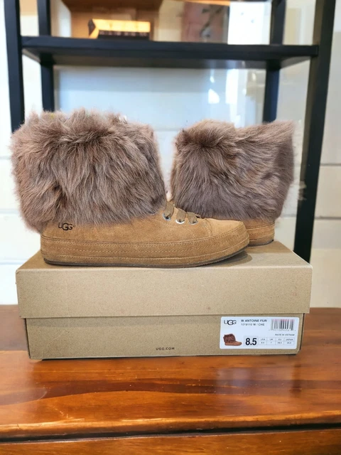 Ugg women's antoine shop fur fashion sneaker