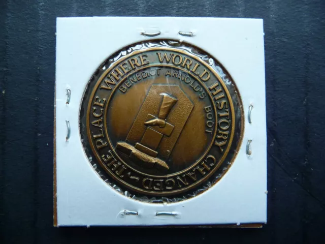 Battle of Bennington Vermont Bronze Bicentennial Medal VT 1777-1977 (2nd)