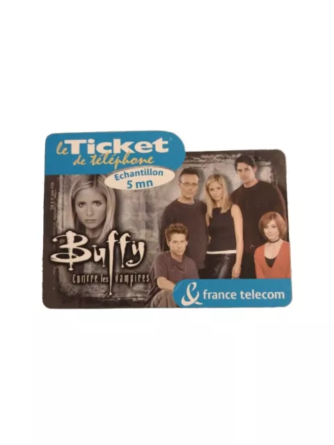 le ticket de telephone Échantillon 5 mn Buffy France Telecom