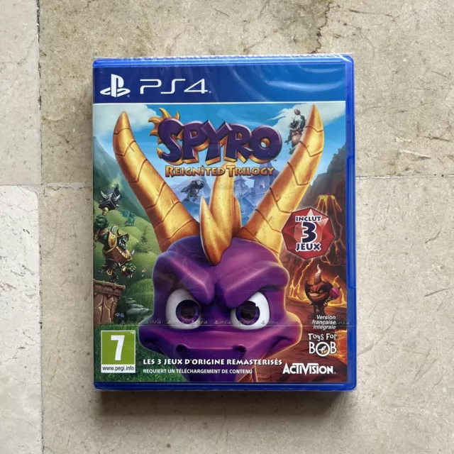 Spyro Reignited Trilogy - Neuf Sous Blister - PlayStation 4 PS4