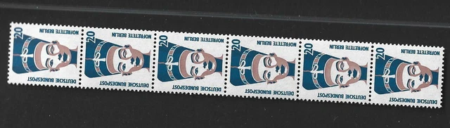 BUND DS RM SWK 6er STREIFEN MNr. 1398 NR 150-145  POSTFRISCH (MS8023)