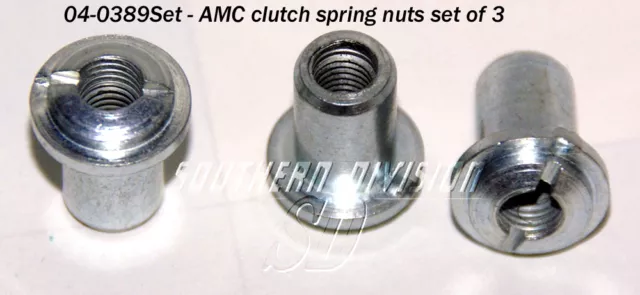 04-0389Set clutch spring nuts Dominator Norton AMC Atlas ES2 Mod50 040389 A2/403