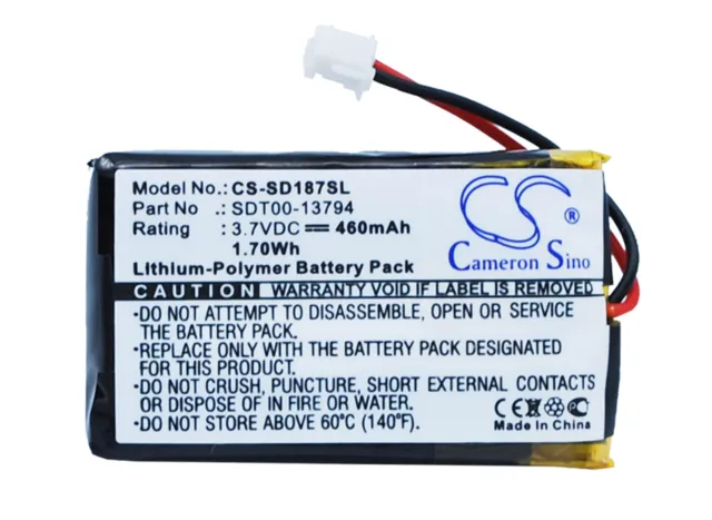 SD-1875  SDT00-13794 Battery for SportDOG SD-2525 ProHunter Transmitter      NEW