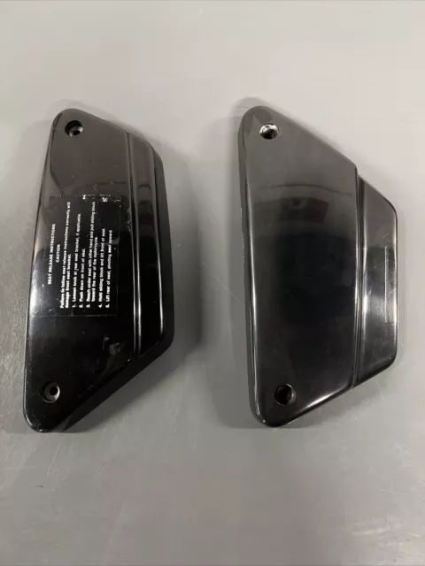 Harley FXR FXRP Police side covers FXRS FXRT FXLR FXRC Black