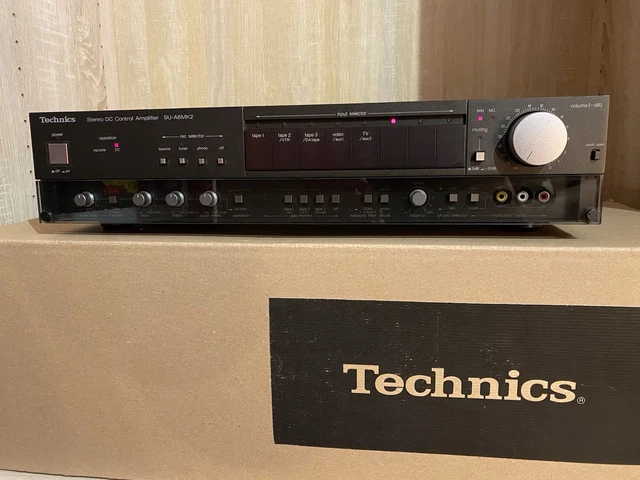 Ampli Technics SU-V40 – Vintage 1987 – Très Bel état – Fait Au Japon