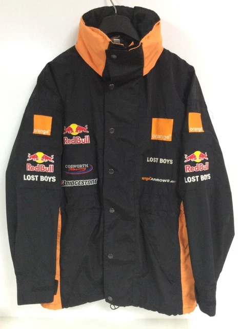 RED BULL ORANGE Arrows Lost Boys Racing Jacket Formula 1 RED BULL ORANGE Arrows Lost Boys Racing Jacket Formula 1