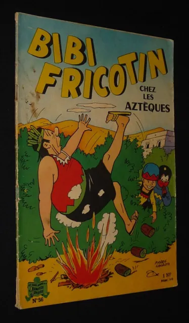 Bibi Fricotin, n°56 : Bibi Fricotin chez les Aztèques (Les Beaux Albums de la