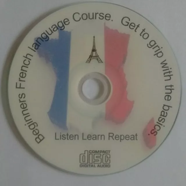 Learn to speak French Audio CD - Beginners French Language Course FREE P&P