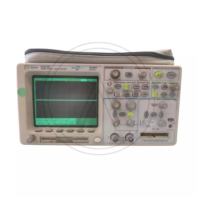 Agilent Hp Keysight 54622D Mixed Signal Oscilloscope Megazoom 100Mhz 200Msa/S Co