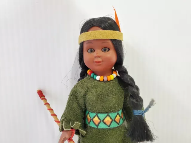 VINTAGE INDIEN ART Eskimo Native American Indian Doll Canada Style #24 ...