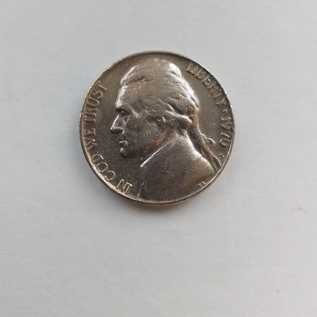 USA 1970 S 5 Cent Five Cent