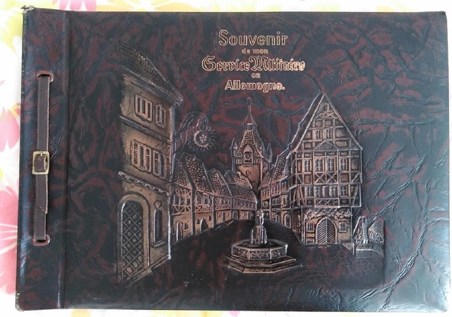 ANCIEN ALBUM SOUVENIR De Mon Service Militaire En Allemagne EUR 9,00