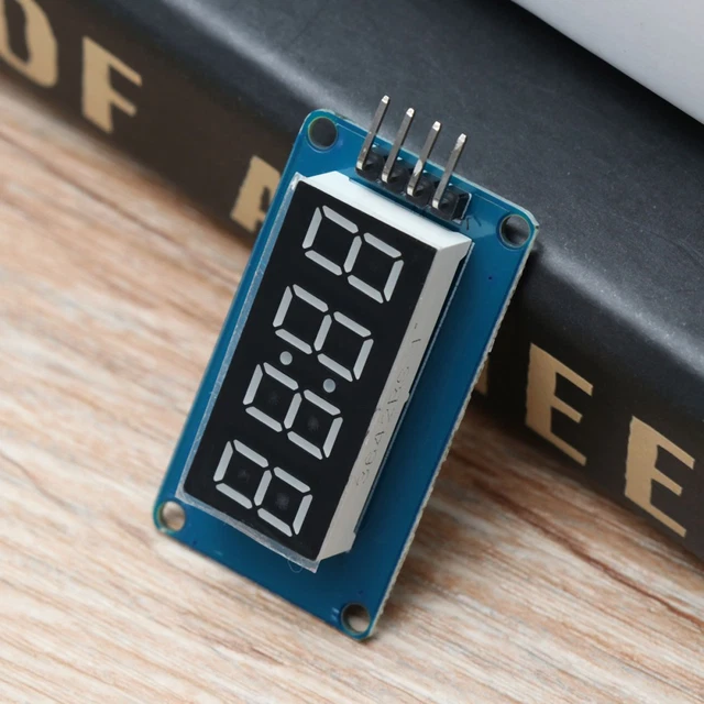 LCD DISPLAY MODULE Soldering Kit Tube Driver Board 4 Bits Digital £4.48 ...