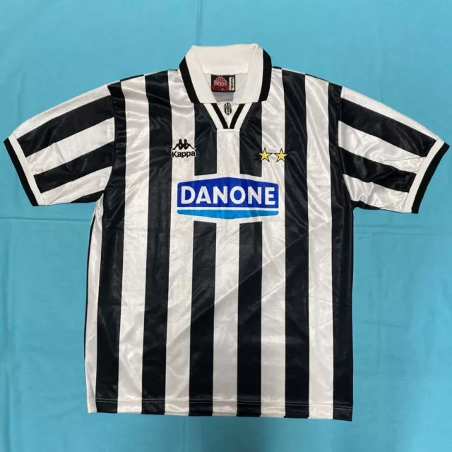 MINT Juventus 1994 1995 Kappa Maglia Jersey Football Shirt CALCIO Baggio Vialli