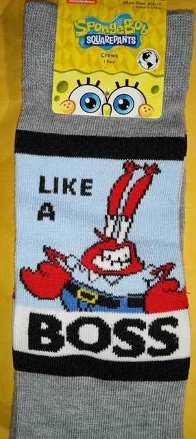 SpongeBob SquarePants Mr.Krabs High Point Designs Socks