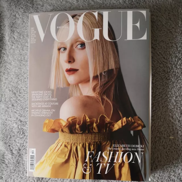 British Vogue Magazine (UK) - Dec 2022 - Elizabeth Debicki