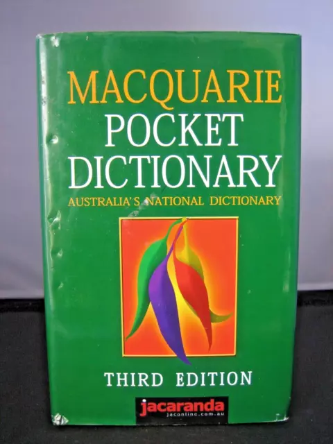 Macquarie Pocket Dictionary - Australia's National Dictionary - Third Edition