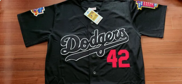 2023 Los Angeles Dodgers Jackie Robinson Jersey 4/15 SGA New XL IN