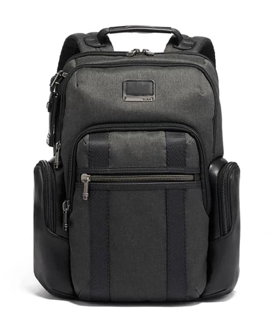 Tumi Alpha Bravo Nellis Backpack, Graphite in pristine condition