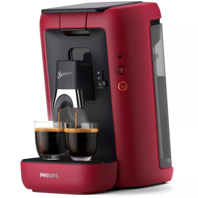 Philips Machine à café capsules Senseo® Maestro, mémoire, rouge (CSA260/91)